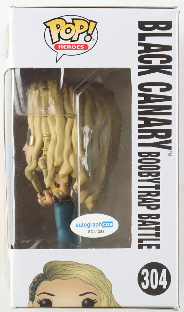 Jurnee Smollett Signed "Birds Of Prey" #304 Black Canary Boobytrap Battle Funko Pop! Vinyl Figure (ACOA) at PristineAuction.com Jurnee Smollett Signed "Birds Of Prey" #304 Black Canary Boobytrap Battle Funko Pop! Vinyl Figure (ACOA) at PristineAuction.com