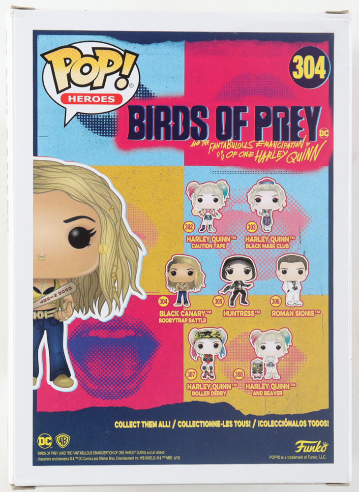 Jurnee Smollett Signed "Birds Of Prey" #304 Black Canary Boobytrap Battle Funko Pop! Vinyl Figure (ACOA) at PristineAuction.com Jurnee Smollett Signed "Birds Of Prey" #304 Black Canary Boobytrap Battle Funko Pop! Vinyl Figure (ACOA) at PristineAuction.com
