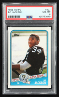 Bo Jackson 1988 Topps #327 SR RC (PSA 8) at PristineAuction.com