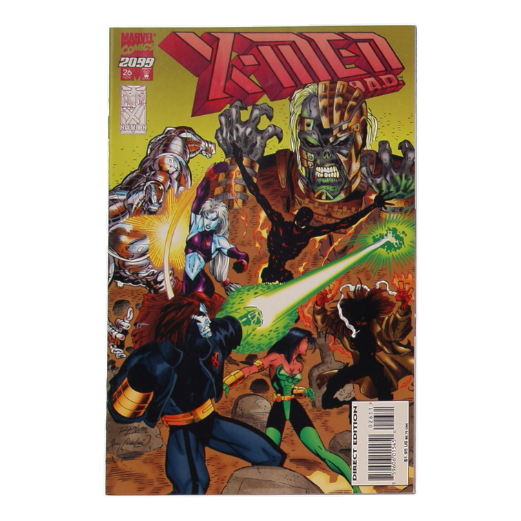 1995 "X-Men 2099" Issue #26 Marvel Comic Book at PristineAuction.com 1995 "X-Men 2099" Issue #26 Marvel Comic Book at PristineAuction.com