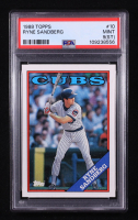 Ryne Sandberg 1988 Topps #10 (PSA 9) (ST) at PristineAuction.com