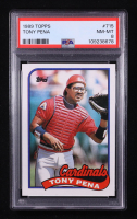 Tony Pena 1989 Topps #715 (PSA 8) at PristineAuction.com