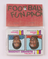 1973 Topps Football Card Fun Pack with (10) Cards at PristineAuction.com