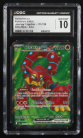 Volcanion ex 2025 Pokemon Journey Together #171 (CGC 10) at PristineAuction.com