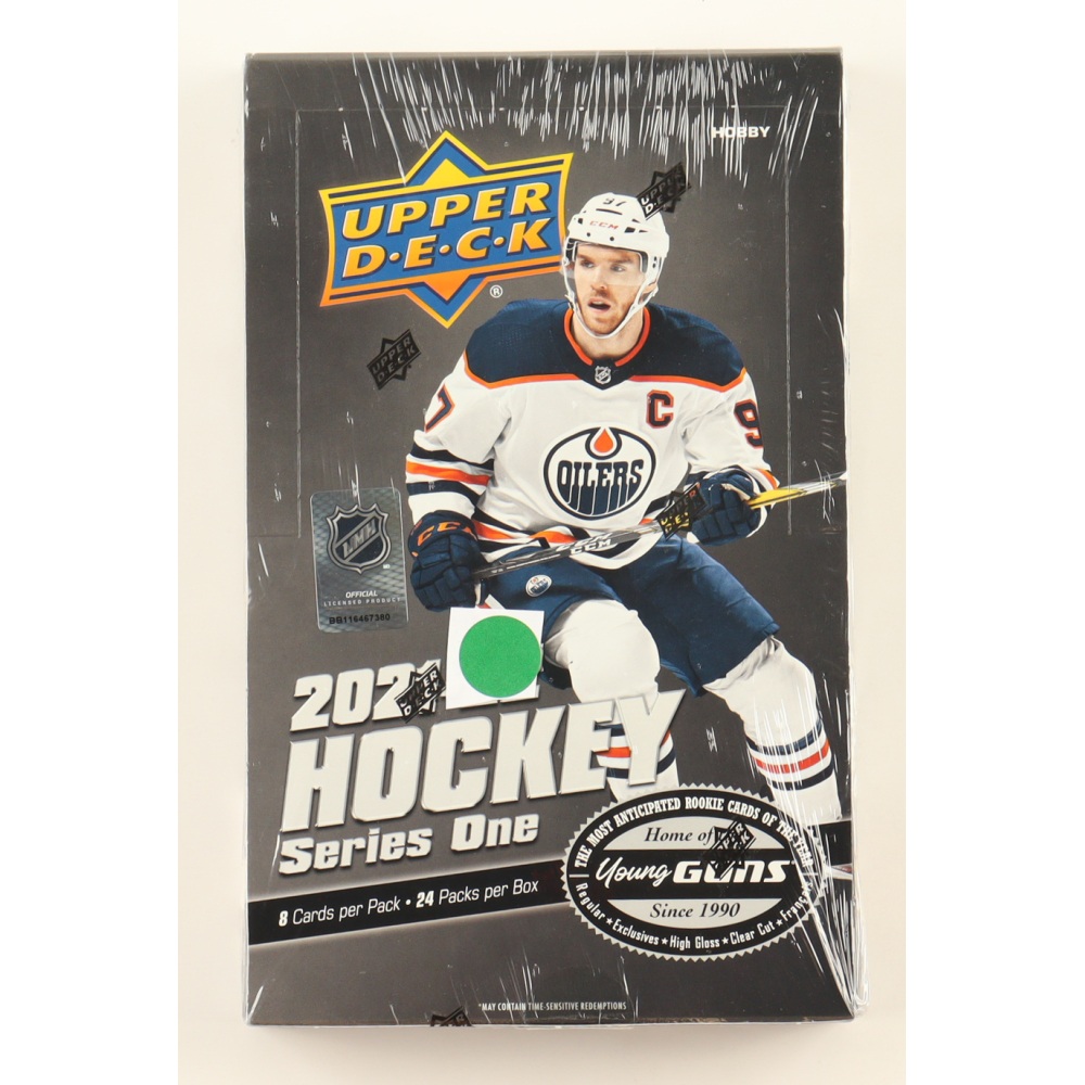 2021/22 Upper Deck Series 1 Hockey Hobby Box at PristineAuction.com