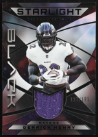 Derrick Henry 2024 Panini Black Starlight Materials #10 #137/199 at PristineAuction.com