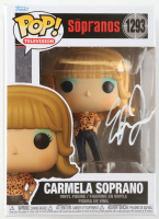 Edie Falco Signed "The Sopranos" #1293 Carmela Soprano Funko Pop! Vinyl Figure (ACOA) at PristineAuction.com