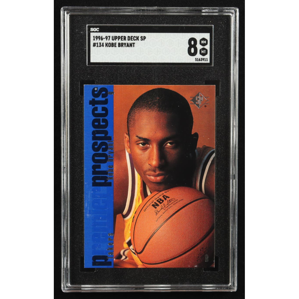 Kobe Bryant 1996-97 Upper Deck SP #134 RC (SGC 10) at PristineAuction.com