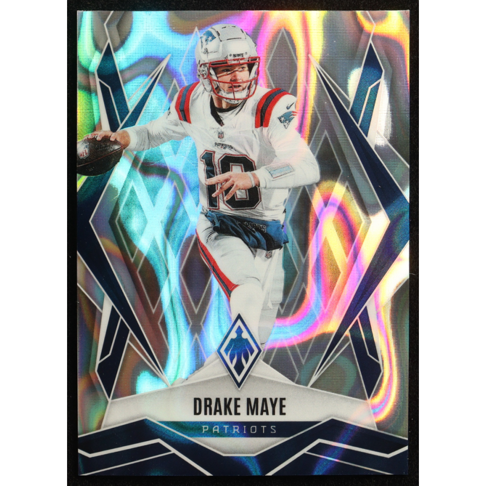 Drake Maye 2025 Panini Phoenix Silver #111 RC at PristineAuction.com