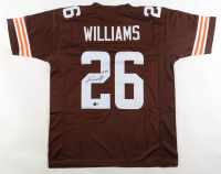 Greedy Williams Signed Jersey (Beckett) at PristineAuction.com