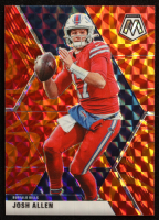 Josh Allen 2020 Panini Mosaic Mosaic Reactive Orange #26 at PristineAuction.com