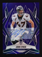 John Lynch 2025 Panini Phoenix Autographs Blue #131 #24/49 at PristineAuction.com