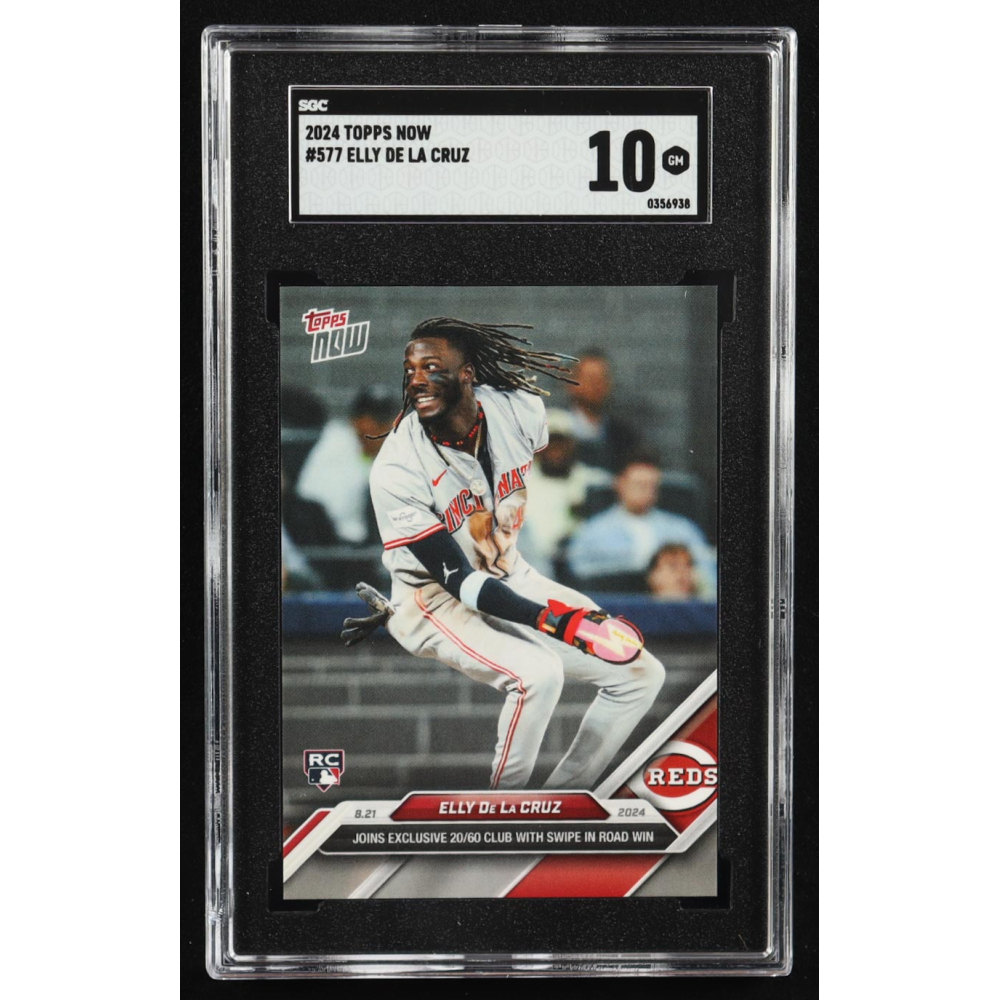 Elly De La Cruz 2024 Topps Now #577 RC (SGC 10) at PristineAuction.com