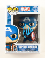 Chris Evans Signed "Marvel" #1419 Captain America Funko Pop! Vinyl Figure (JSA) at PristineAuction.com