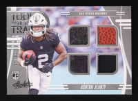 Ashton Jeanty 2025 Absolute Tools of the Trade Quad #2 #61/99 RC at PristineAuction.com