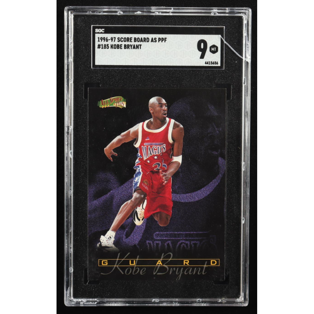 Kobe Bryant 1996-97 Score Board AS PPF #185 RC (SGC 9) at PristineAuction.com
