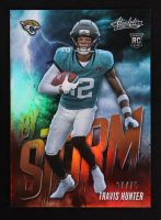 Travis Hunter 2025 Absolute By Storm Spectrum Orange #17 #27/75 RC at PristineAuction.com