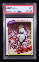 Dennis Eckersley Signed 1980 Topps #320 (PSA 7) at PristineAuction.com