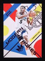 Anthony Edwards 2024-25 Court Kings Modern Strokes Pink #9 #7/15 at PristineAuction.com