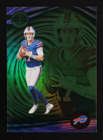 Josh Allen 2023 Panini Illusions Emerald #11 at PristineAuction.com
