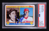 Tom Seaver Signed 1983 Topps #581 (PSA 8) at PristineAuction.com