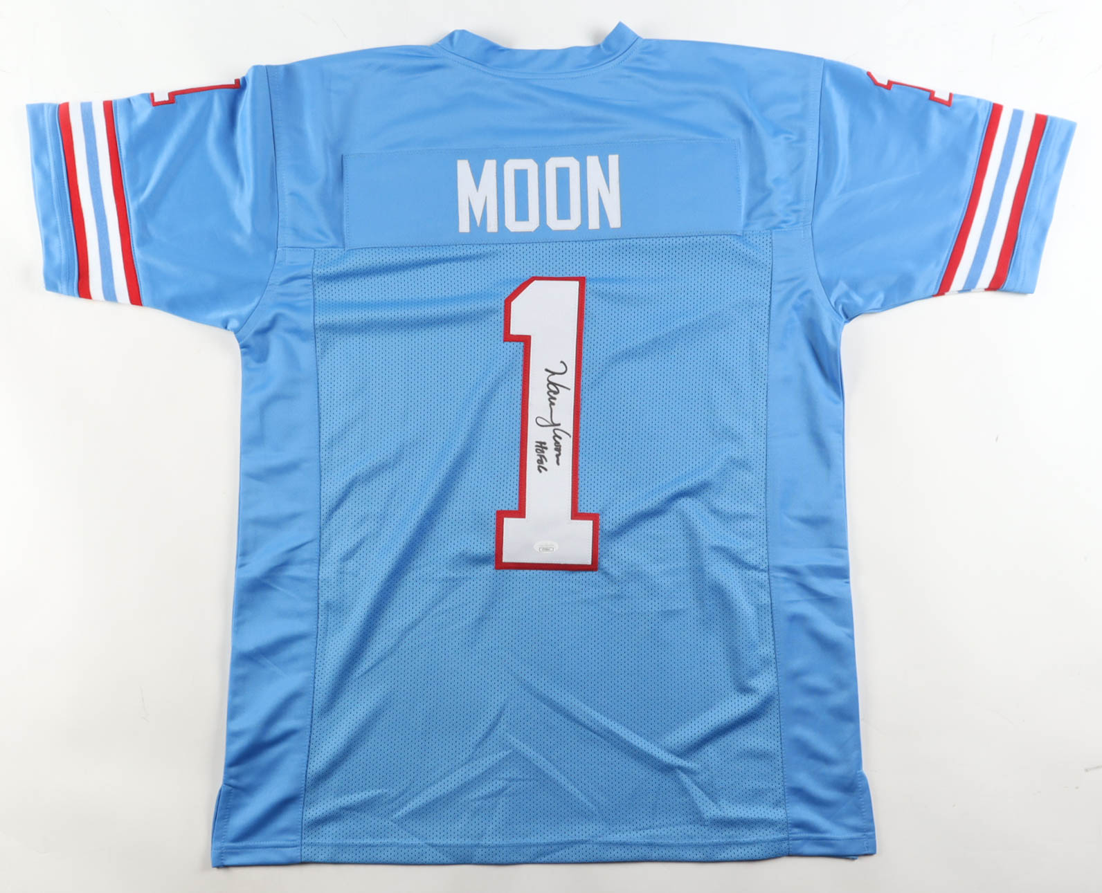 Warren Moon Signed Jersey Inscribed "HOF 06" (JSA) at PristineAuction.com Warren Moon Signed Jersey Inscribed "HOF 06" (JSA) at PristineAuction.com