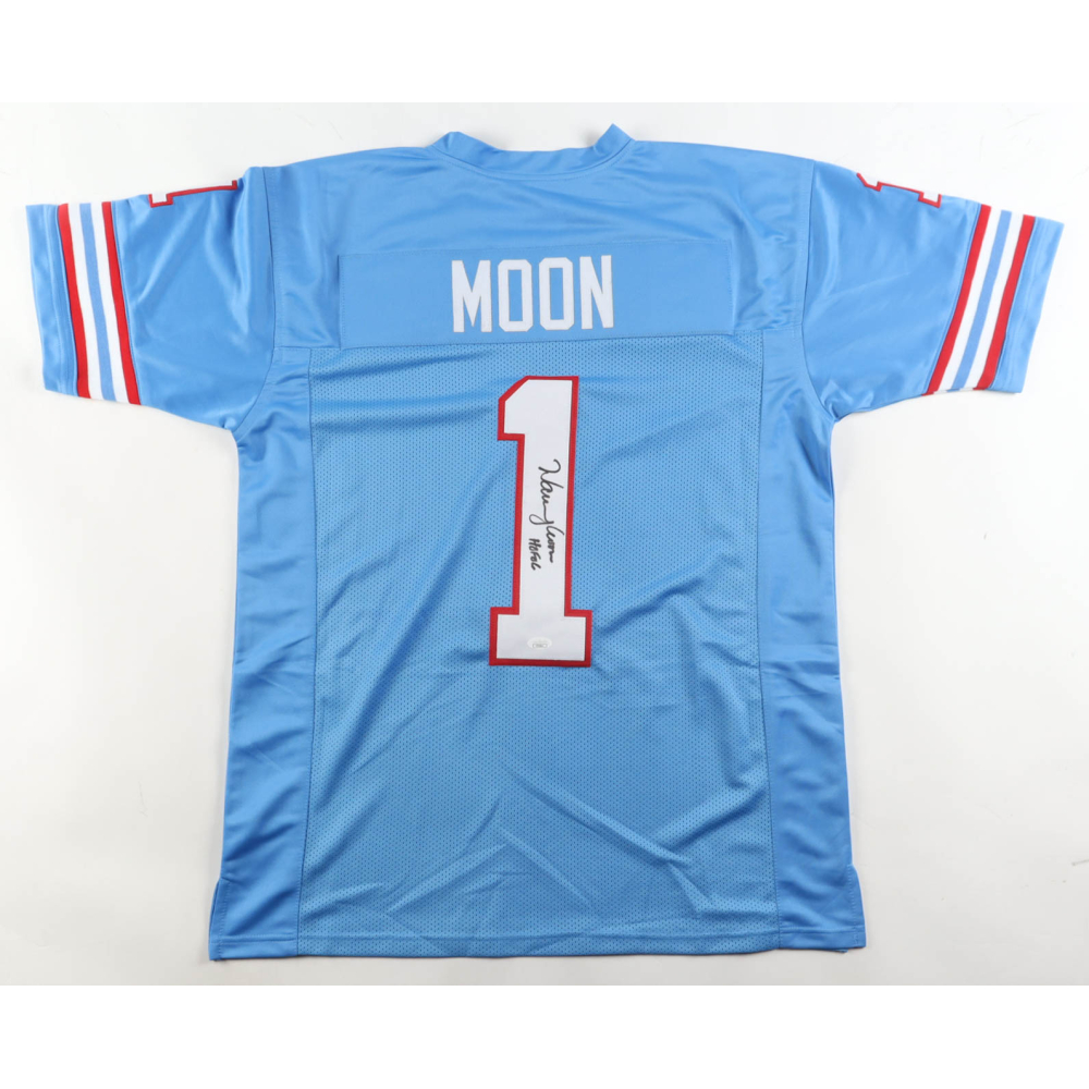 Warren Moon Signed Jersey Inscribed "HOF 06" (JSA) at PristineAuction.com