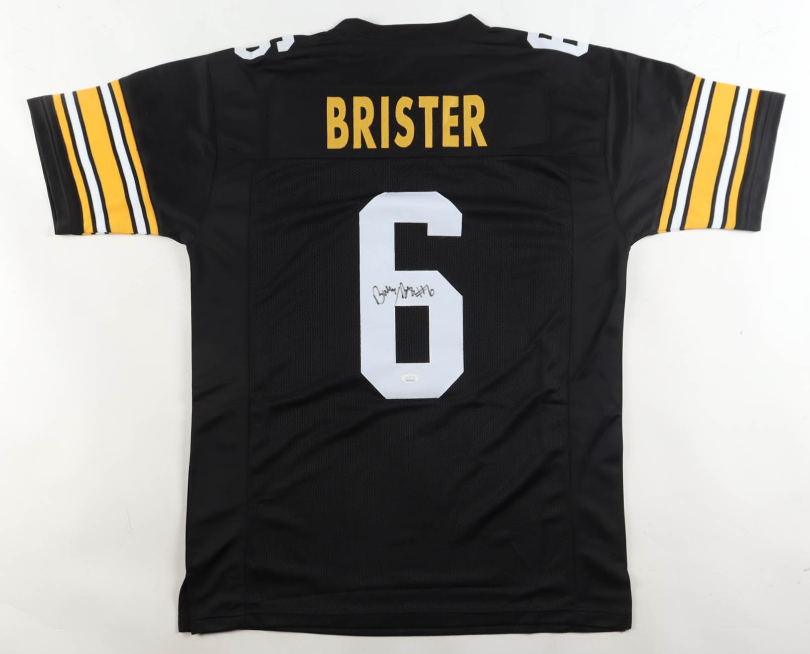 Bubby Brister Signed Jersey (JSA) at PristineAuction.com Bubby Brister Signed Jersey (JSA) at PristineAuction.com
