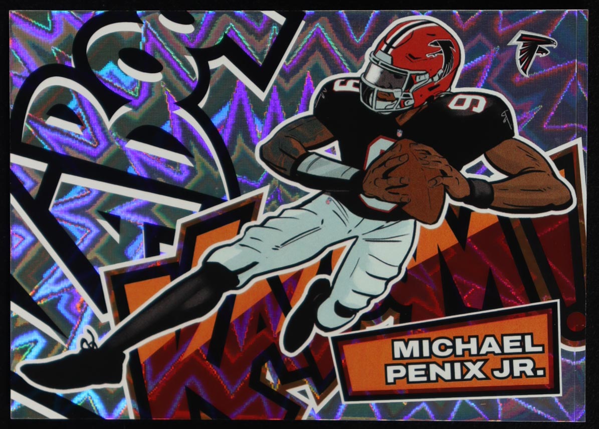 Michael Penix Jr. 2025 Absolute Kaboom Horizontal #20 at PristineAuction.com Michael Penix Jr. 2025 Absolute Kaboom Horizontal #20 at PristineAuction.com