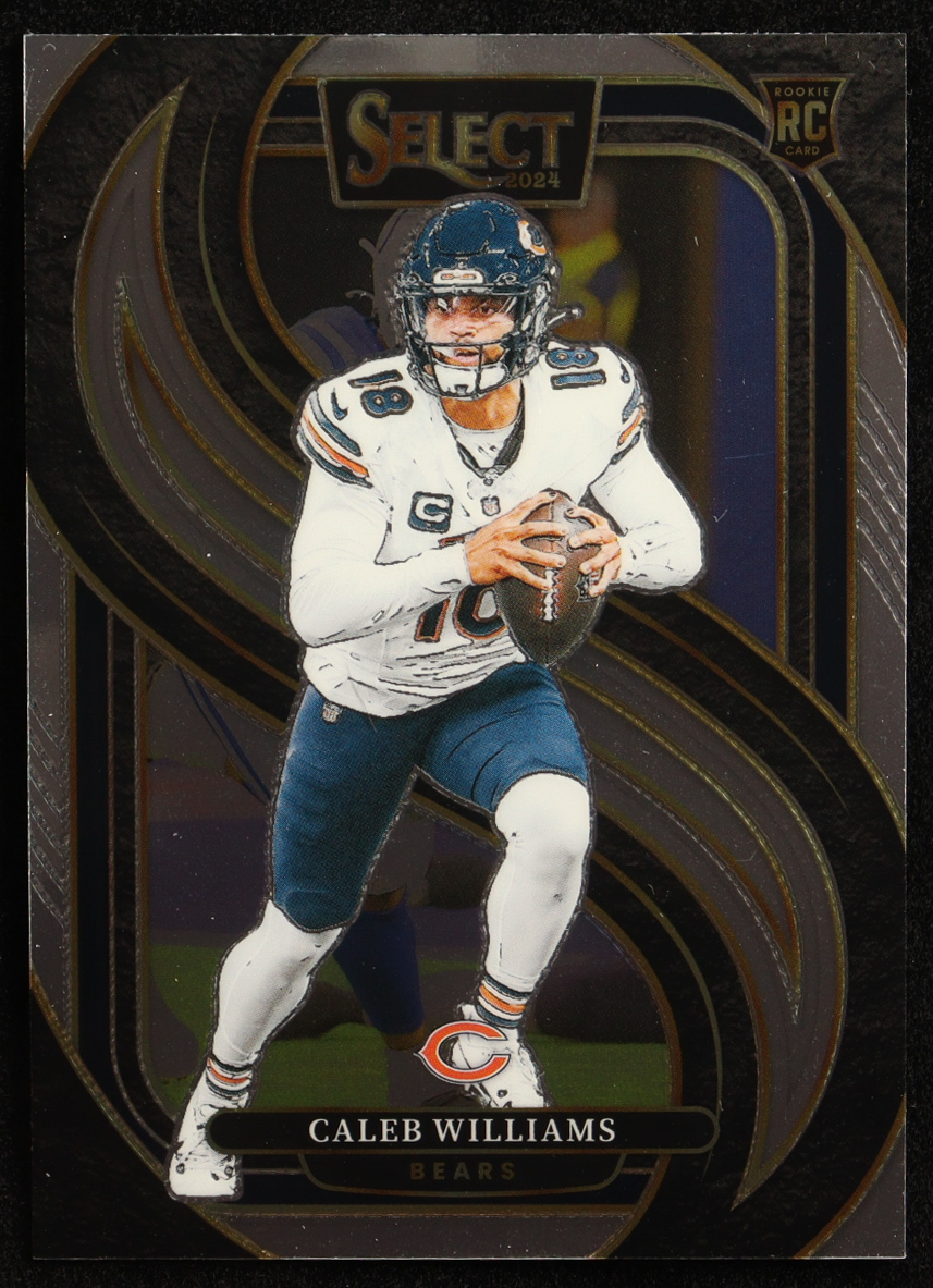 Caleb Williams 2024 Select Prizm Silver Die Cut #114 RC at PristineAuction.com Caleb Williams 2024 Select Prizm Silver Die Cut #114 RC at PristineAuction.com