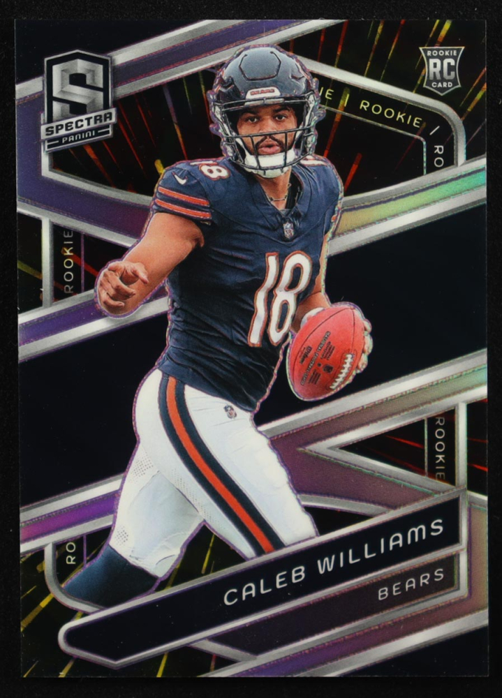 Caleb Williams 2024 Panini Spectra Hyper #111 RC #11/75