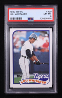 Lou Whitaker 1989 Topps #320 (PSA 8) at PristineAuction.com