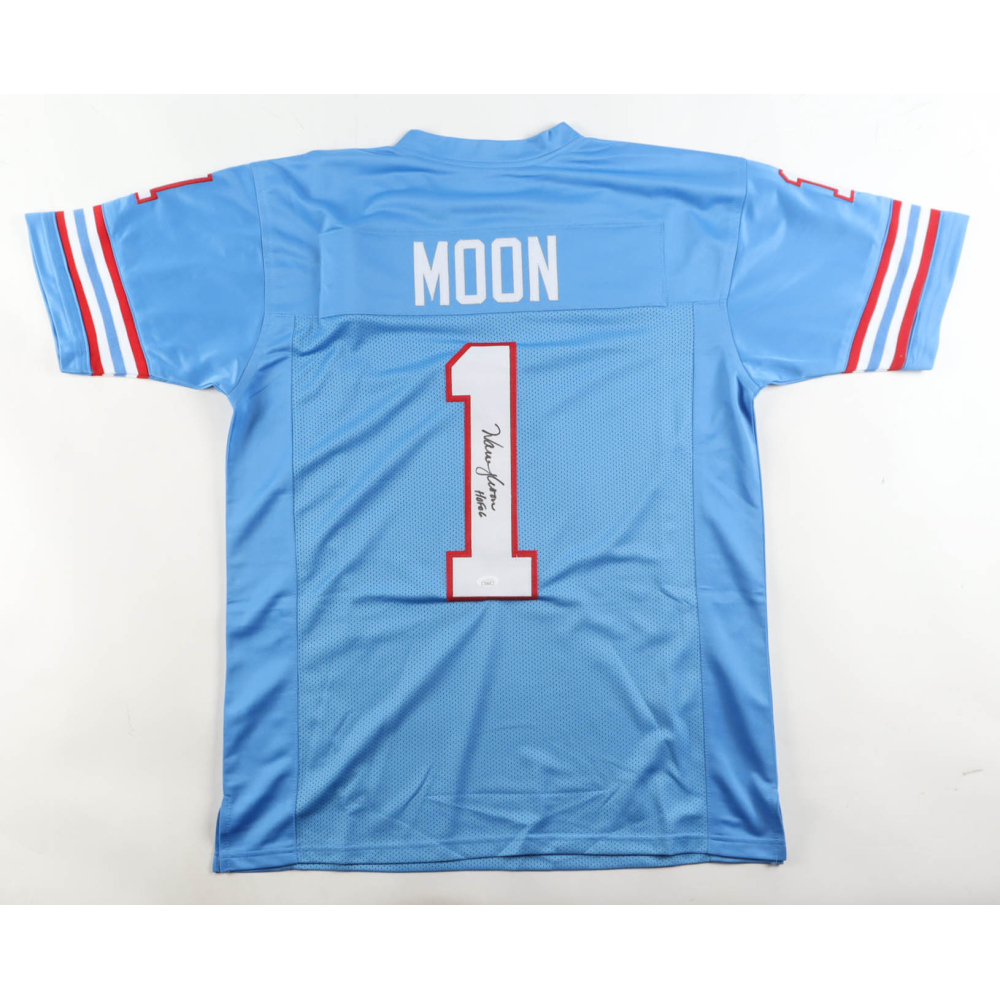 Warren Moon Signed Jersey Inscribed "HOF 06" (JSA) at PristineAuction.com