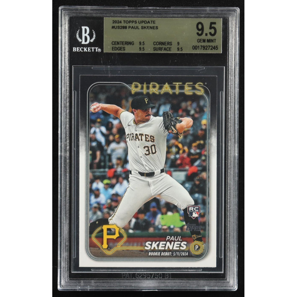 Paul Skenes 2024 Topps Update #US288 RC (BGS 9.5) at PristineAuction.com