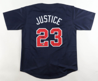 David Justice Signed Jersey (Beckett) at PristineAuction.com