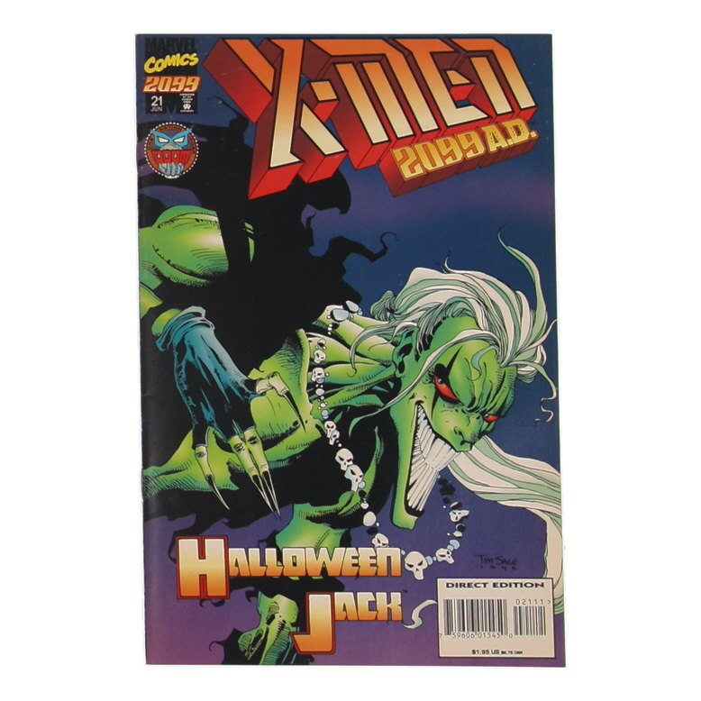 1995 "X-Men 2099" Issue #21 Marvel Comic Book at PristineAuction.com 1995 "X-Men 2099" Issue #21 Marvel Comic Book at PristineAuction.com