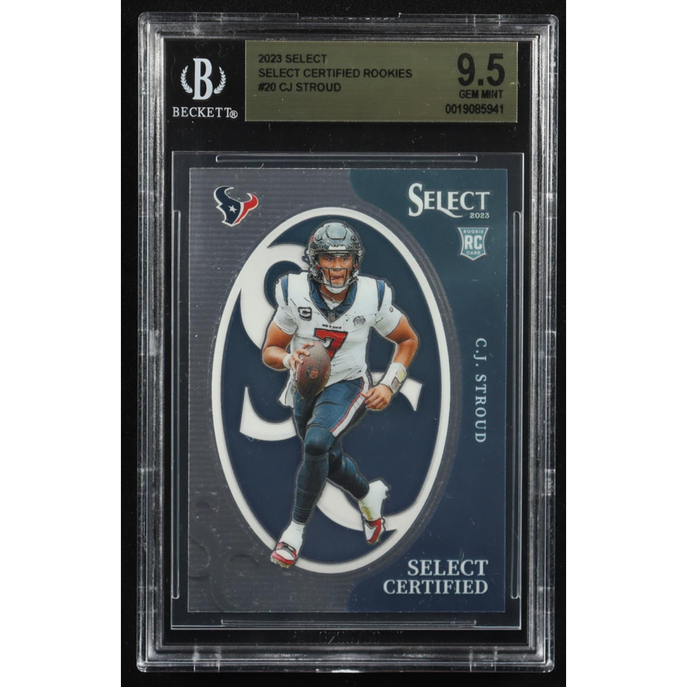 CJ Stroud 2023 Select Certified Rookies #CR0-CST RC (BGS 9.5) at PristineAuction.com