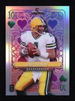 Brett Favre 2024 Wild Card Draw Stacked Deck 10 of Hearts Silver #SDJHBFN #2/2 at PristineAuction.com