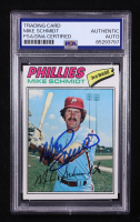 Mike Schmidt Signed 1977 Topps #140 (PSA Encapsulated) at PristineAuction.com