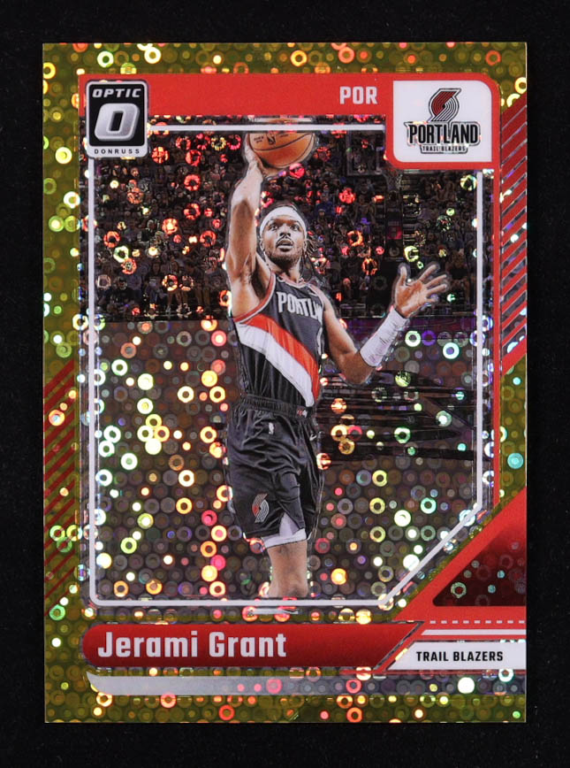 Jerami Grant 2024-25 Donruss Optic Gold Fast Break Gold #109 #8/10 at PristineAuction.com Jerami Grant 2024-25 Donruss Optic Gold Fast Break Gold #109 #8/10 at PristineAuction.com