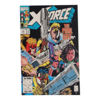1993 "X-Force" Issue #22 Marvel Comic Book at PristineAuction.com