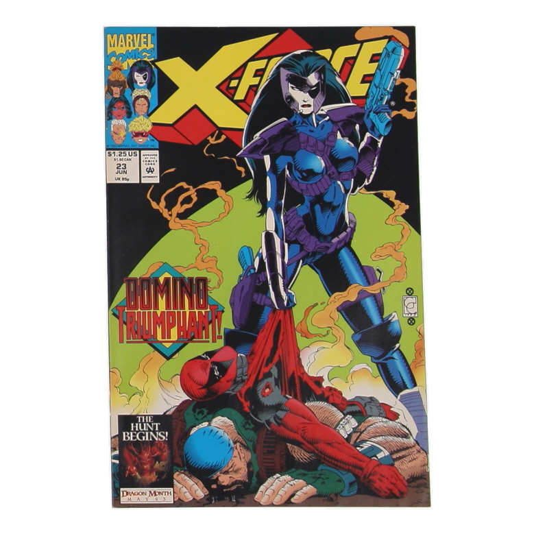 1993 "X-Force" Issue #23 Marvel Comic Book at PristineAuction.com 1993 "X-Force" Issue #23 Marvel Comic Book at PristineAuction.com