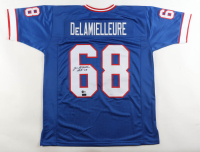 Joe DeLamielleure Signed Jersey Inscribed "HOF 03" (Beckett & TSE) at PristineAuction.com