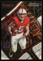Christian McCaffrey 2023 Select Draft Picks Prizms Red Lazer #141 RC at PristineAuction.com