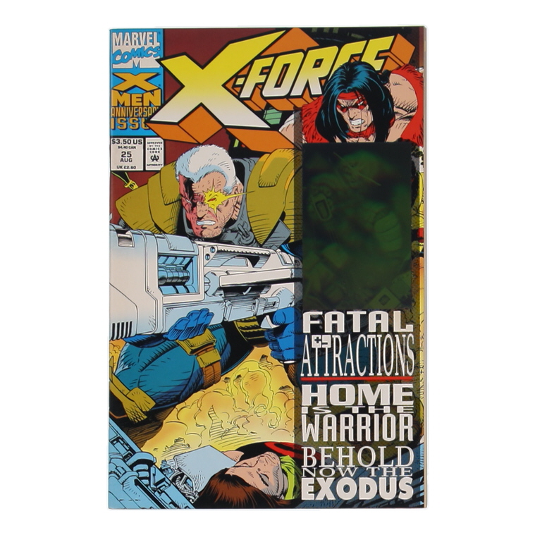1993 "X-Force" Issue #25 Marvel Comic Book at PristineAuction.com 1993 "X-Force" Issue #25 Marvel Comic Book at PristineAuction.com