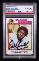 Earl Campbell Signed 1979 Topps #331 RC (PSA Encapsulated) at PristineAuction.com