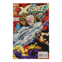 1993 "X-Force" Issue #28 Marvel Comic Book at PristineAuction.com