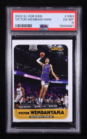 Victor Wembanyama 2023 Sports Illustrated For Kids #1053 RC (PSA 6) at PristineAuction.com