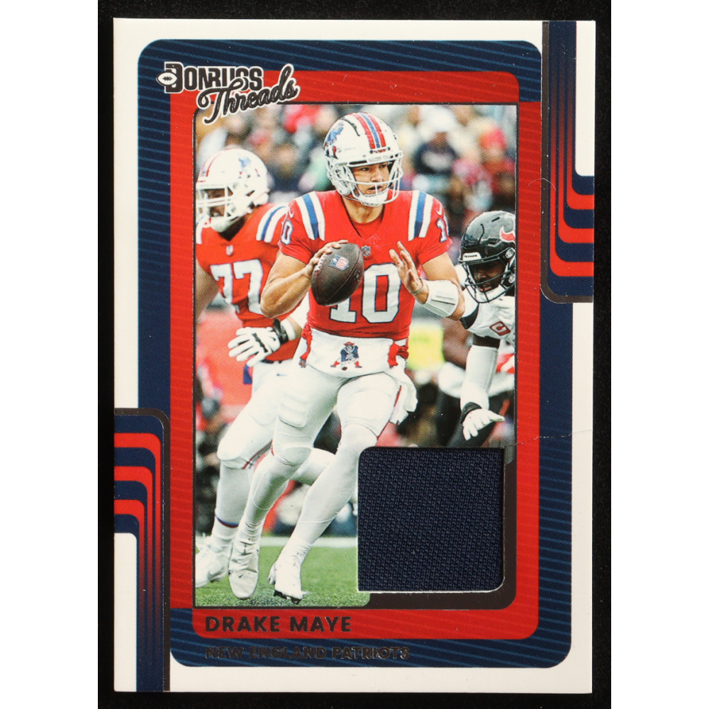Drake Maye 2025 Donruss Threads #DTHDME at PristineAuction.com