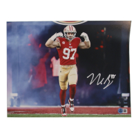 Nick Bosa Signed 49ers 11x14 Photo (Beckett) at PristineAuction.com